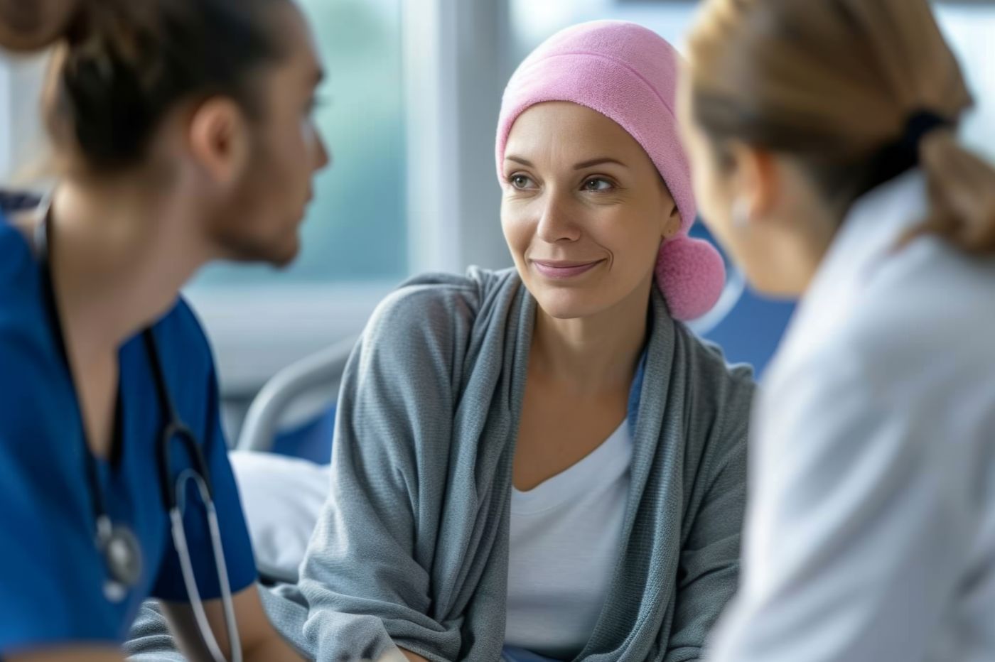 cancer patient feeling support from doctors and nurses generative ai